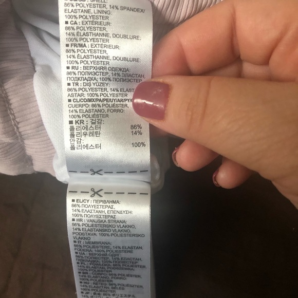 Gapfit short shorts XS Drawstring built-in panty - Picture 6 of 12